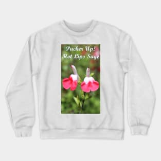 Pucker Up! Hot Lips Sage Design for Tee Shirt Crewneck Sweatshirt